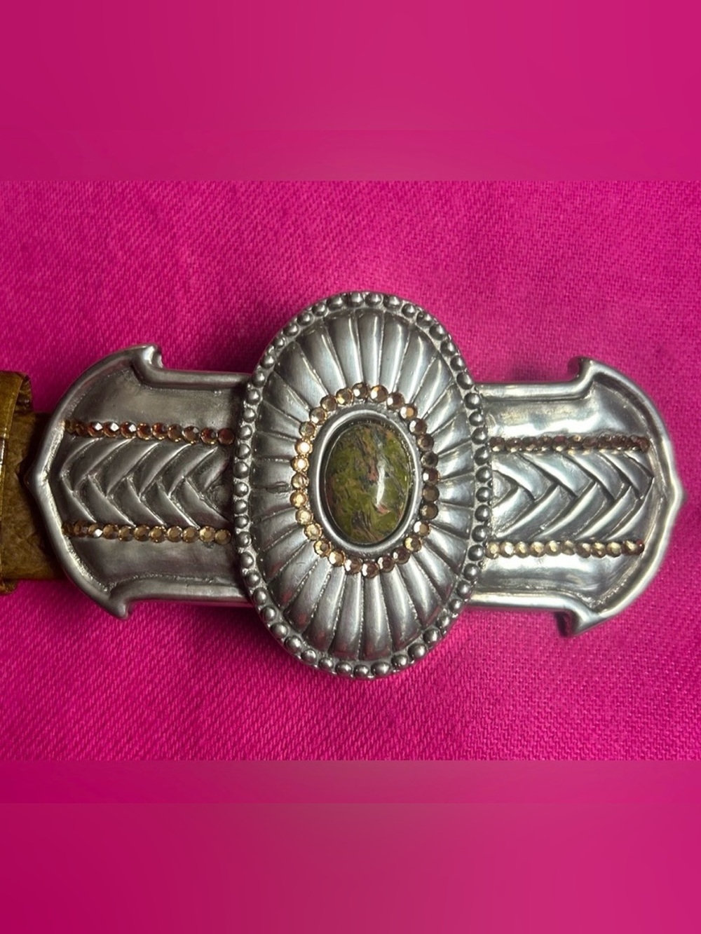 Vintage ‘Belts by Lois’ Ericson Custom Southwest Belt